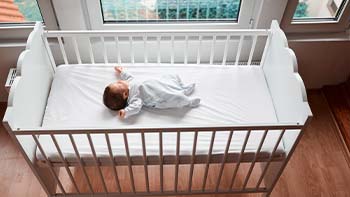 Baby's first night in cot best sale