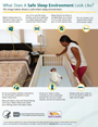 Cover of Safe Sleep Environment - English Safe Sleep for Your Baby brochure
