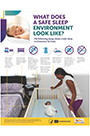 Cover of Safe Sleep Environment - English Safe Sleep for Your Baby brochure